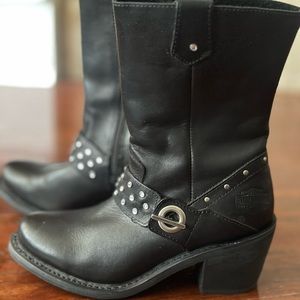 Harley Davidson women’s size 7 leather boots